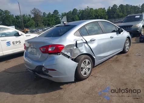 2017 Chevrolet Cruze Ls Auto из США, поврежденный, VIN 1G1BC5SM2H7253474